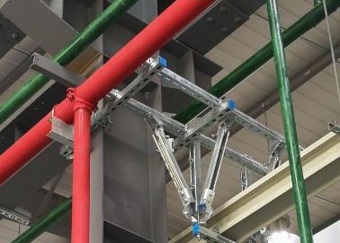 迪庆该抗震支架的整体式支吊架结构协调性好